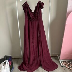 David bridal bridesmaids dress